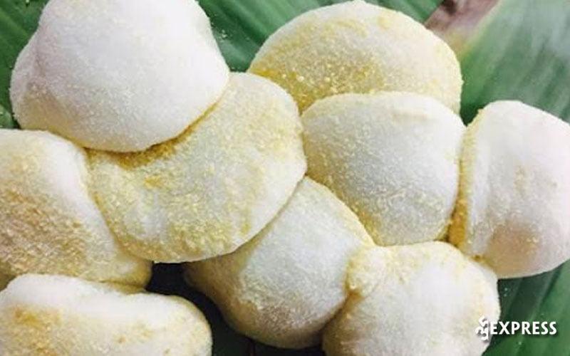 Bánh dày làng Gàu - đặc sản truyền thống