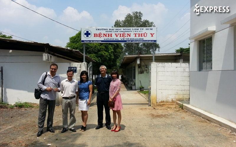 Bệnh viện thú y Đại học Nông Lâm TP.HCM