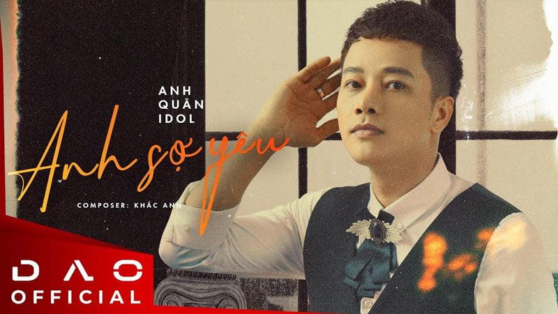Bìa album Anh Sợ Yêu của Anh Quân Idol