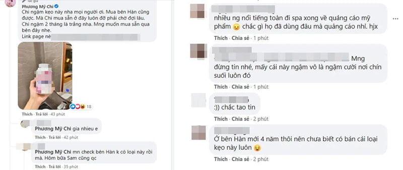 Cộng đồng mạng phản ứng trước bài quảng cáo của Phương Mỹ Chi
