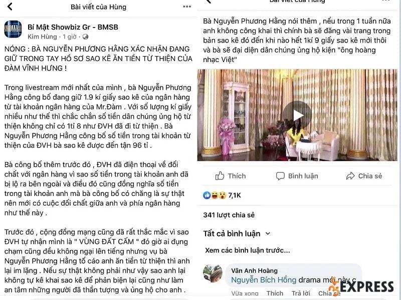 Đàm Vĩnh Hưng livestream