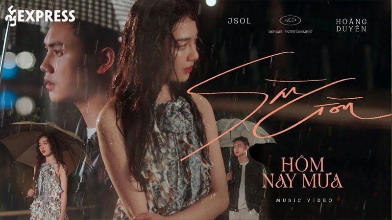 Hình ảnh quảng bá bài hát Sài Gòn Hôm Nay Mưa của Hoàng Duyên ft Jsol