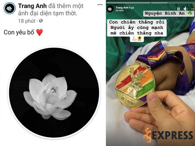 Hình ảnh Tô Thị Trang và bố