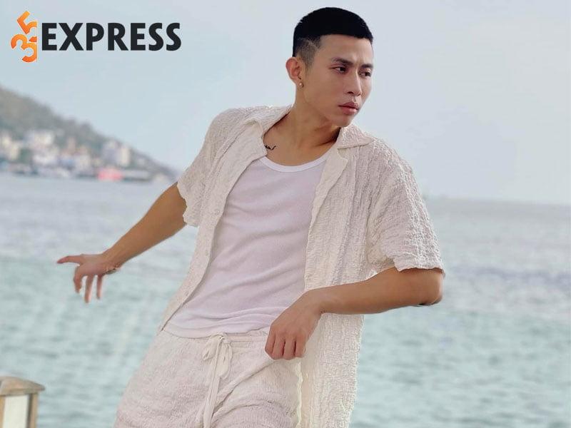 Hình ảnh Triệu Vĩnh Kiên với thân hình săn chắc