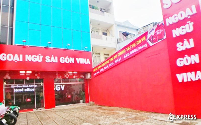 Học viên học tại Saigon Vina