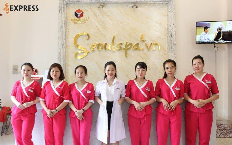 Không gian sang trọng tại Seoul Spa