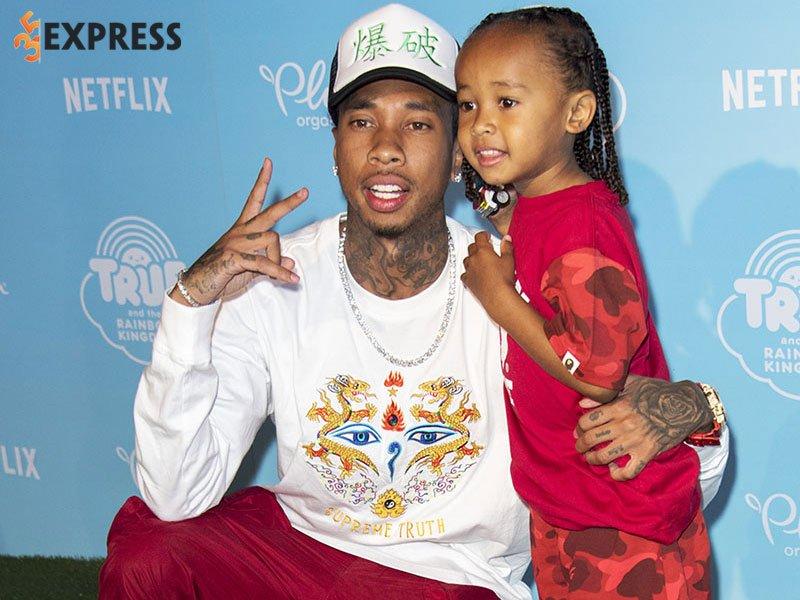 King Cairo Stevenson lúc nhỏ, con trai của rapper Tyga và người mẫu Blac Chyna