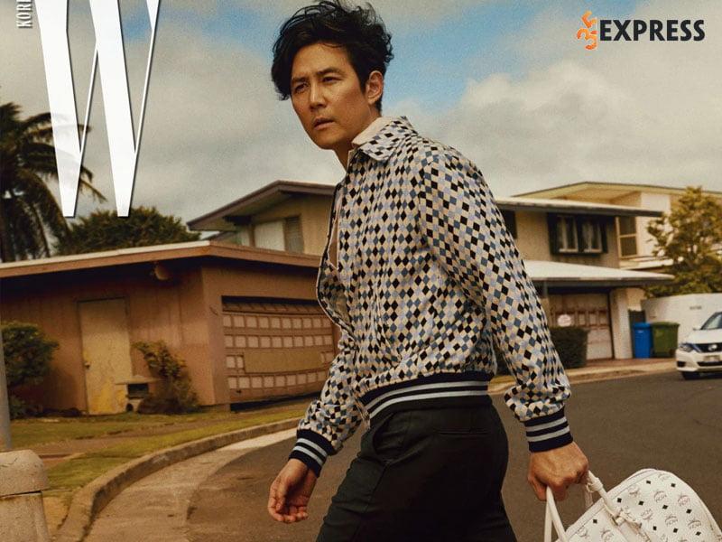 Lee Jung Jae trong một cảnh phim thời trẻ