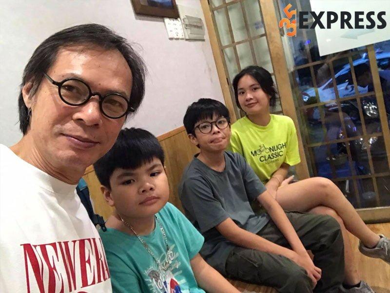 NSƯT Trần Lực và gia đình