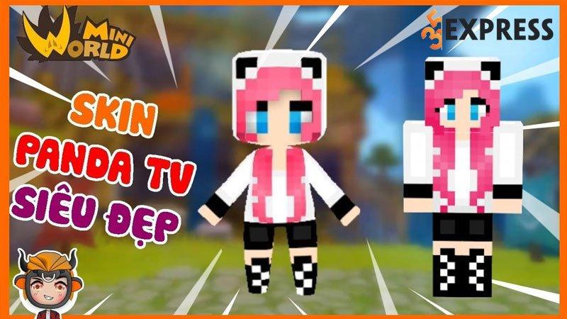 Panda TV trong game Minecraft