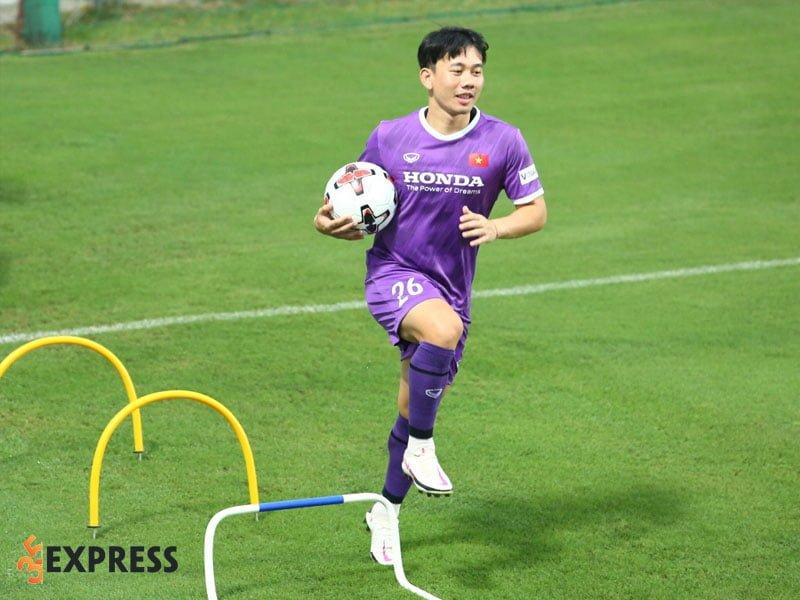 Trần Minh Vương trong màu áo U23 Việt Nam