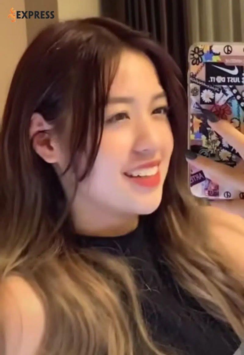 Trần Thanh Tâm trong một video TikTok