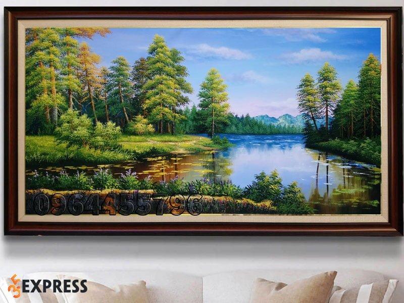 Tranh sơn dầu tại Tường Lam Art